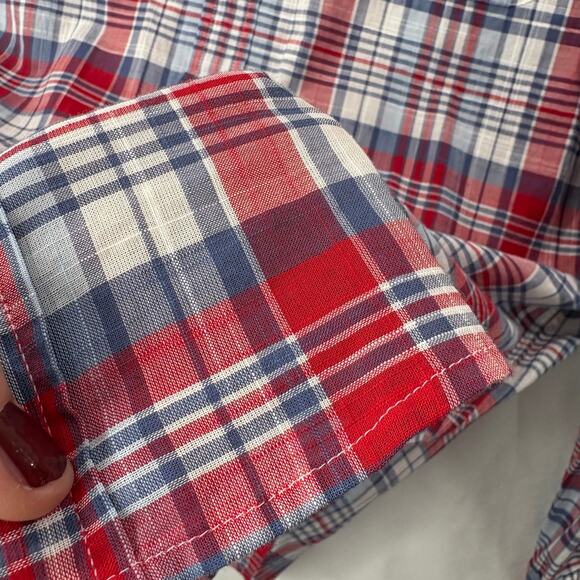 Vineyard Vines Mens Size M Classic Fit Tucker Shirt Button Up Cotton Plaid - Picture 9 of 14